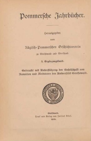 Heimatbriefe Ernst Moritz Arndts