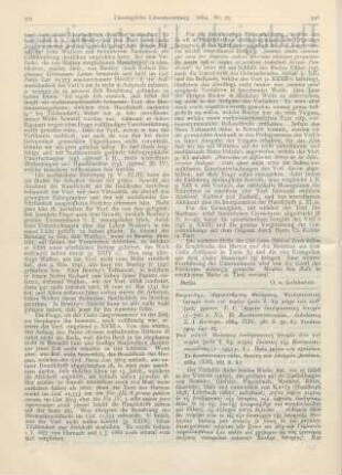 596-597 [Rezension] Bapheides, A. F., Echchlesiastiche istoria apo toy chyrioy emon.I