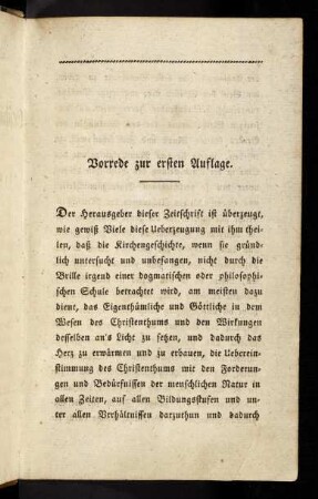 Vorrede zur ersten Auflage.