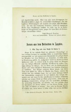 Scenen aus dem Volksleben in Ägypten