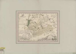 Karte der Gegend um Lieberose in der Niederlausitz, ca. 1:120 000, Handzeichnung, um 1750 : Special-Charte der Grafschaft Lieberosa. - [Ca. 1:120 000]. - [S.l.] , [um 1750]. - 1 Kt. : Handzeichng. ; 38 x 27 cm