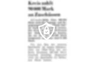 Kreis zahlt 90000 [Name maskiert] Zuschüssen