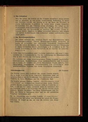 Literaturunterricht