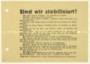 Aufruf der KPD zur Reichstagswahl am 7. Dezember 1924