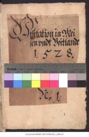 Visitation in Meißen und Vogtland (Altenburg, Borna, Schmölln und Lucka)