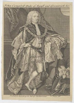 Bildnis des John Campbell Argyll