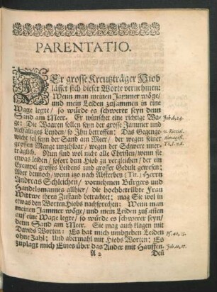 Parentatio.