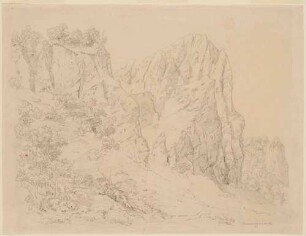 Die Kreidefelsen von Stubbenkammer auf Rügen an der Ostsee