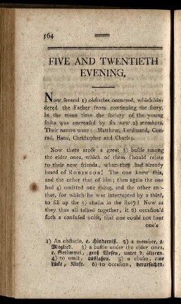 Five And Twentieth Evening.