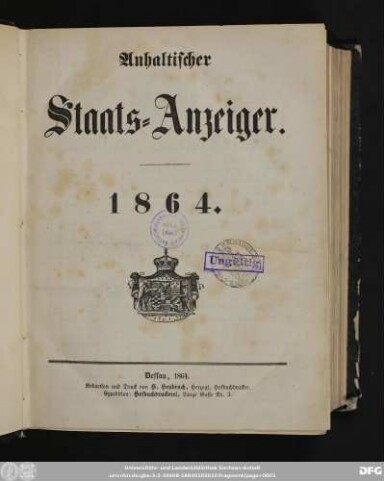 Titelseite einer Zeitung