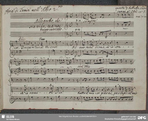 Aria: Al mio fedel dirai