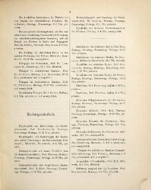 Verzeichnis der Vorlesungen. 1893/94, WS