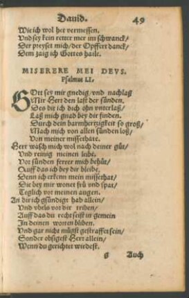 Psalmus LI. - Psalmus LX.