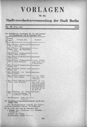 Nr. 19 (374-388), 1932/09/30