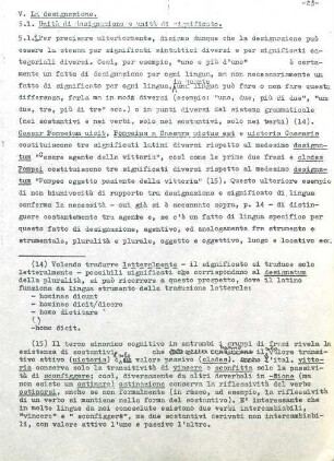 23-24, 5.1. Unità di designazione e unità di significato
