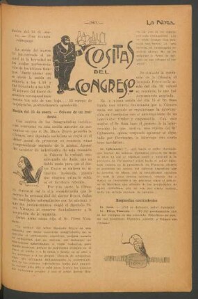 Cositas del congreso