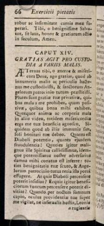 66-70, Caput XIV - XV
