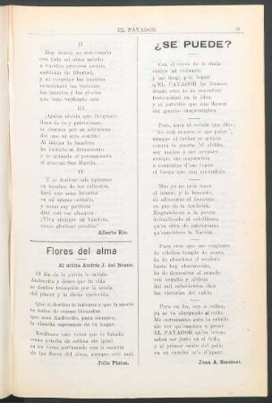 Flores del alma