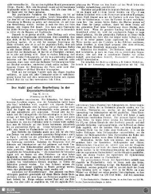 Der Stahl und seine Bearbeitung in der Reparaturwerkstatt (Fortsetzung aus Nr. 39)