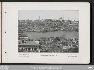 Vue panoramique et la Corne-d'or.