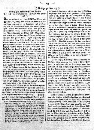 Beilage zu No. 23