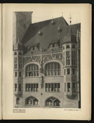 Teil der Hauptfront am Markt.