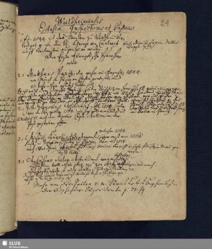 Waldheimensis ... Inspectores et Pastores
