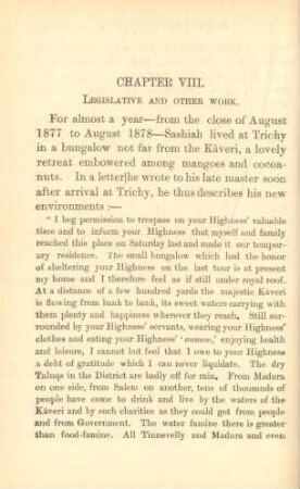 Chapter VIII. Legislative and other work