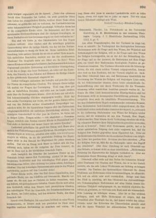 234-235 [Rezension] Odenwald, Theodor, A. E. Biedermann in der neueren Theologie