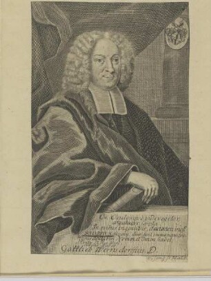 Bildnis des Gottfried Balthasar Scharff