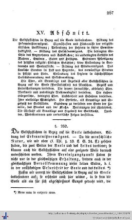 Fünfzehnter Abschnitt