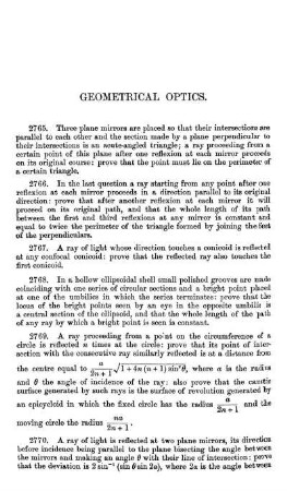 Geometrical Optics.