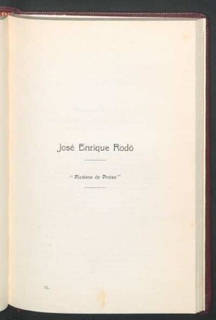 José Enrique Rodó