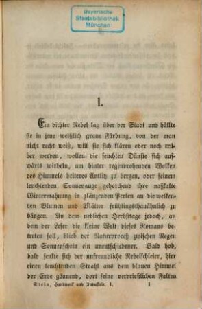 Handwerk und Industrie : Roman von Paul Stein, 1