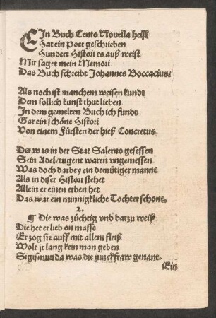 EJn Buch Cento Nouella heist || Hat ein Poet geschriben ||