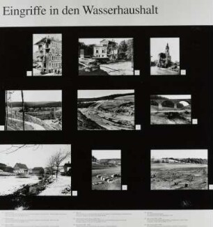 Kulturlandschaft im Strukturwandel. Tafel 2: Eingriffe in den Wasserhaushalt (Nr. 134-142)