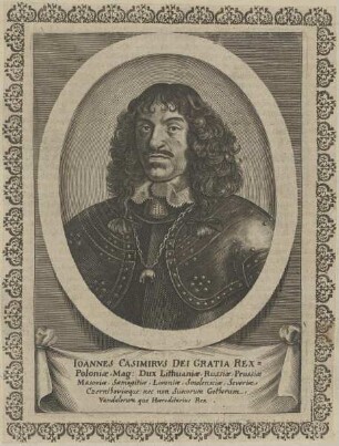 Bildnis des Ioannes Casimirvs Rex Polonia