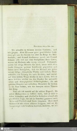 Dresden, den 9. Dec. 1801