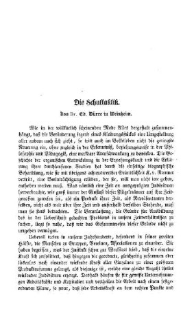 Die Schultaktik