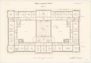 Regierungsgebäude, Koblenz: Grundriss 2. OG 1:100