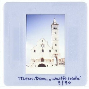 Trani, Kathedrale San Nicola Pellegrino : Westansicht