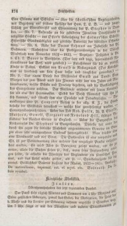 174-175 Kichliche Statistik