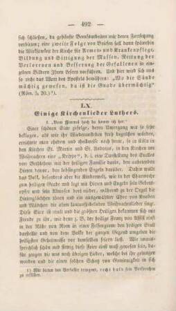 492-505 Einige Kirchenlieder Luthers