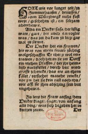 HORT wie vor langer zeit/ zu || Summerhausen/