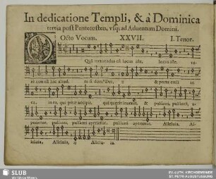 XXVII. O quam metuendus est locus iste