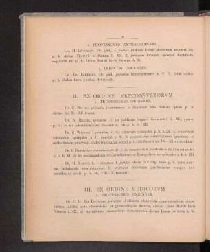 II. Ex Ordine Ivreconsvltorvm