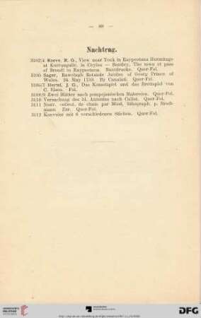 Nachtrag (Nr. 3102-3112)