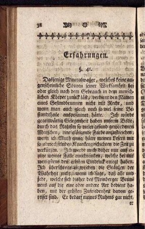 Erfahrungen.