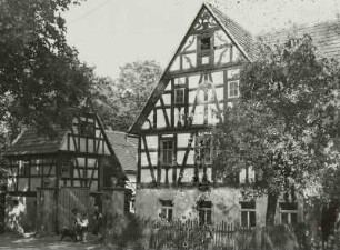 Greifenhain, Gasthof : Greifenhain. Gasthof. Schulstraße (Orts-Nummer 67). Straßenansicht