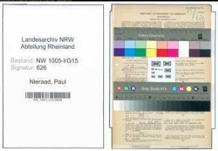 Entnazifizierung Paul Nieraad , geb. 18.09.1903 (Bankvorsteher)